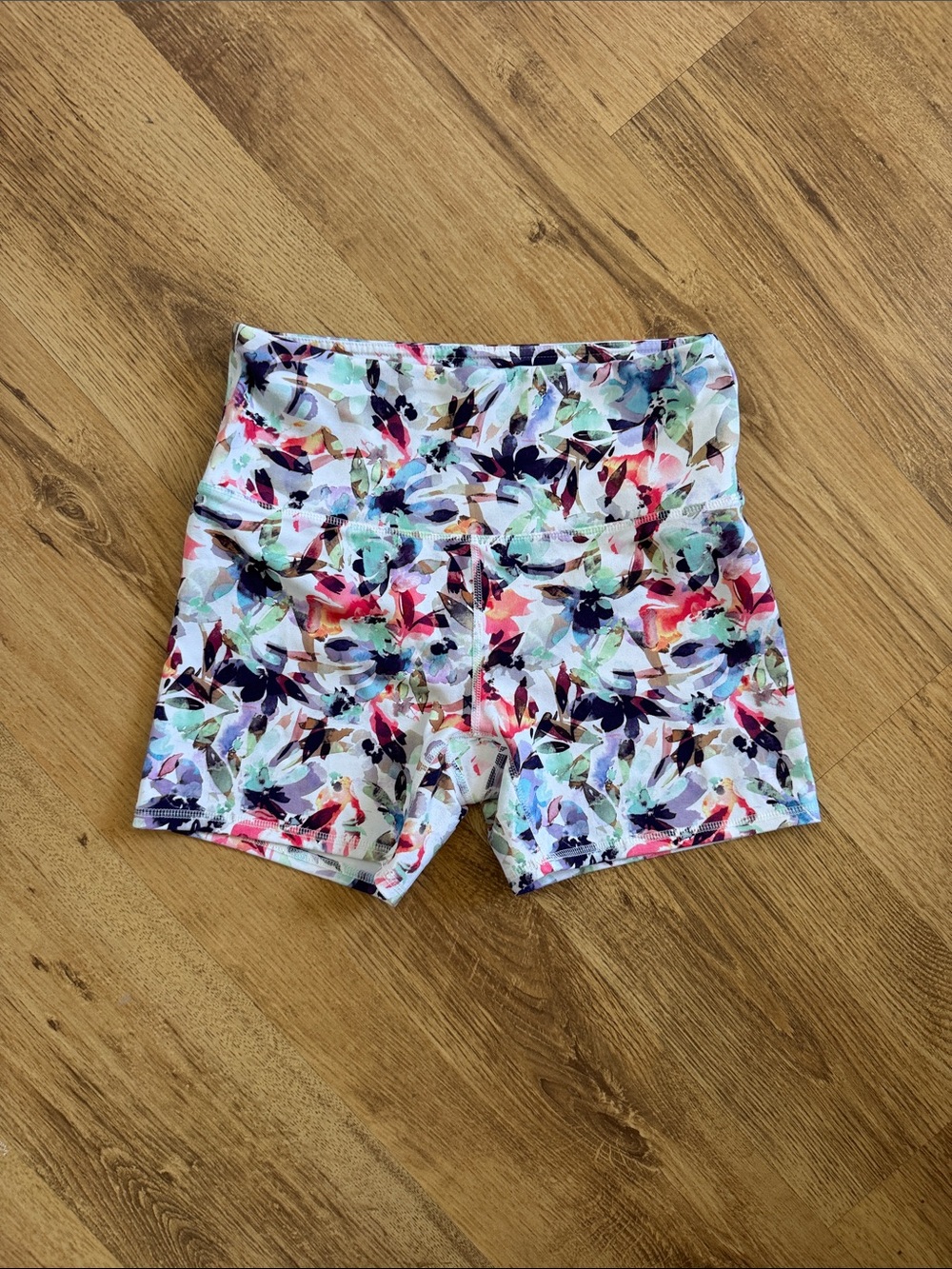 RBX Women’s Floral Print Bike Shorts - Multicolor